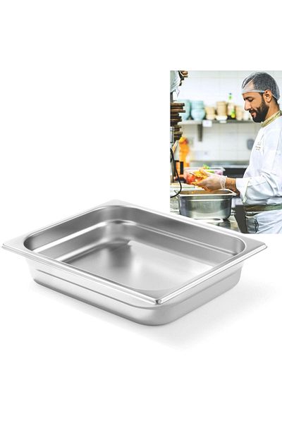 HENDI Pojemnik GN 1/2 stal nierdzewna Profi Line wys. 65 mm - 801437