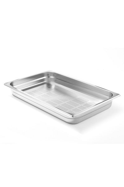 HENDI Pojemnik GN perforowany stal nierdzewna GN1/1 530x325mm wys. 150mm - 802212