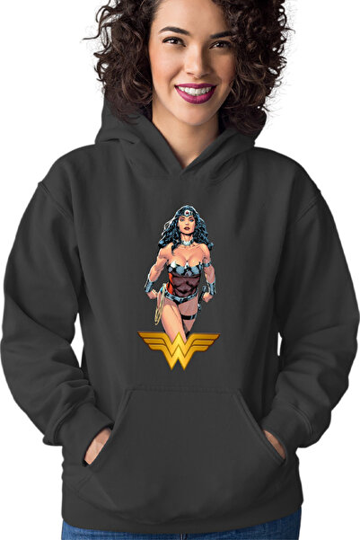 OEM Hanorac Femei Wonder Women Logo Wings Super Powers