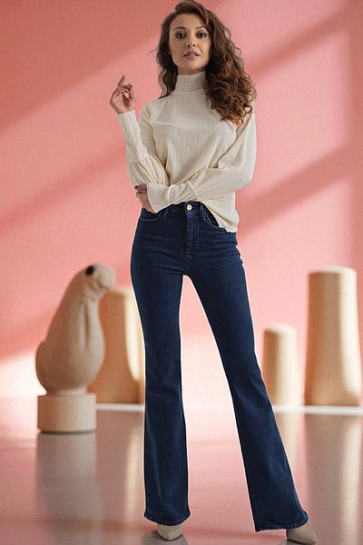 byhaziran butik Pants - Blue - Relaxed fit