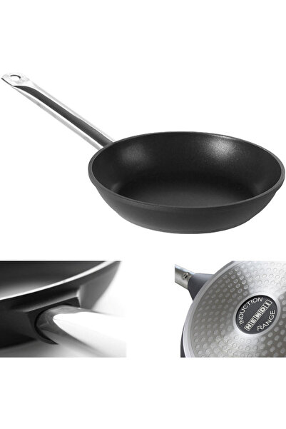 HENDI Tigaie cu inducție Profi Line din aluminiu turnat, acoperită cu titan, ...