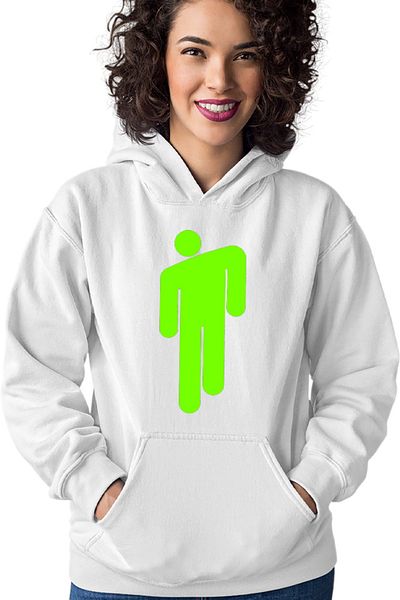 OEM Women's Hoodie Billie Eilish Logomark Artist Gore Gothic Modern