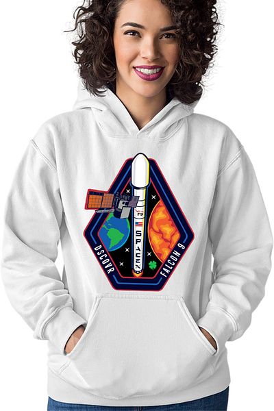 OEM NASA Women's Sweatshirt Sun Mission Voyager Curiosity Discovery
