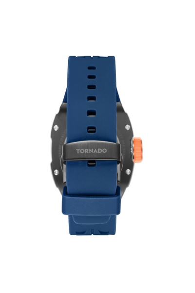 Tornado Xenith Men's Automatic Dark Blue Dial Watch - T24302-xsnn