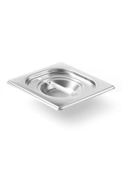 HENDI Pokrywka stalowa do pojemnika GN Kitchen Line GN 1/6 - 806869