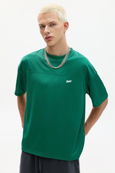 Pull & Bear STWD mesh T-shirt