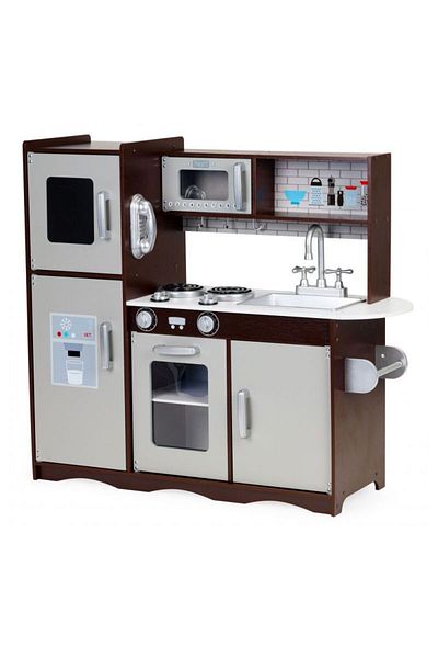 PROCART Children's kitchen with refrigerator, sink, stove, microwave, telephone, 83x30x95 cm