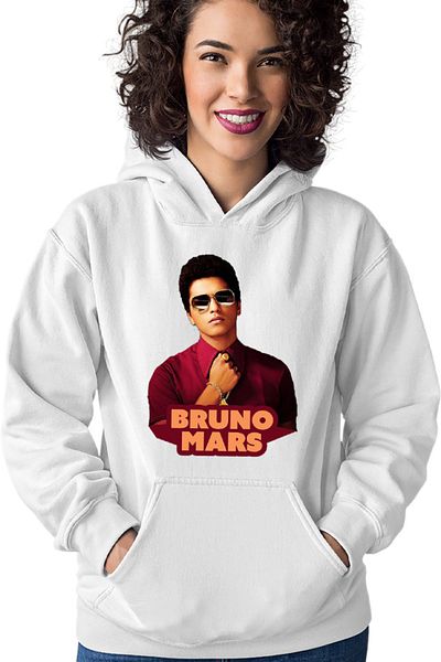 OEM Women's Sweatshirt Bruno Mars Artist Collab Beautiful Smart Classy