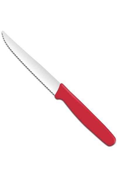 HENDI Cuțit zimțat pentru roșii 214 mm - roșu