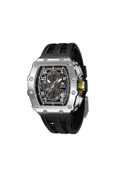 Tsar Bomba Men's Analog Black Dial Watch - TB8204Q-31