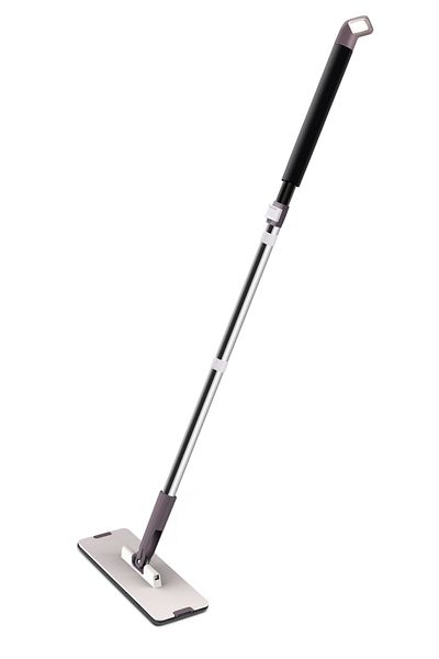 Pro Clean Official Flat Mop & Bucket 7.5l Set – Wash & Dry System, Self-wringing, Microfiber Pads