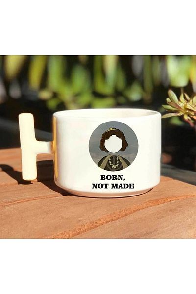 GünayStore Born, Not Made (Not Afterborn) Friend Mug