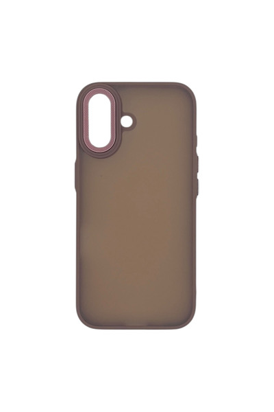 Nettech Apple iPhone 16 Uyumlu Angel Arka Koruma Kılıf (Kahverengi) NT-114489