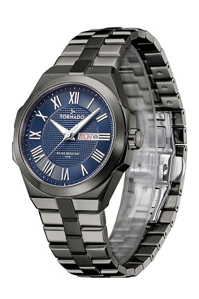 Tornado CLASSIC ANALOG Men's Analog Dark Blue Dial Watch - T8007-XBXN