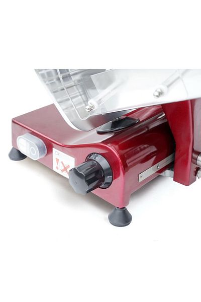 HENDI Krajalnica do wędlin sera elektryczna Profi Line RED EDITION 250 mm 320 W - 210086