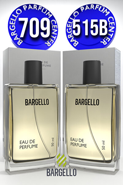 Bargello 709 Erkek 50 ml Parfüm Edp Oriental + 515B Woody Erkek Parfüm 50 Ml EDP