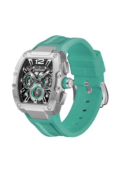 Tornado XENITH Men's Analog Black Dial Watch - T23105-SSHB