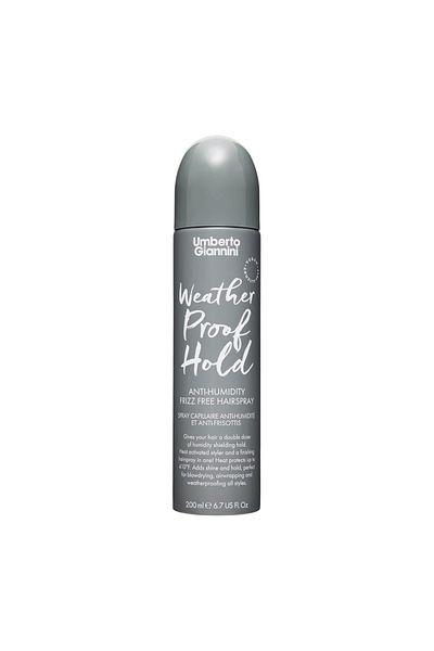 Umberto Giannini Humidity-resistant hairspray with anti-frizz effect, Weather Proof Hold, Umberto Giannini, 200 ml