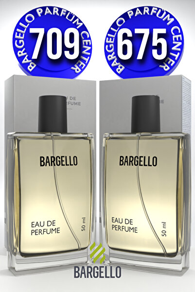 Bargello 709 Erkek 50 ml Parfüm Edp Oriental + 675 Fresh Erkek Parfüm 50 Ml EDP