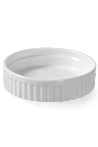 HENDI Bol ramekin pentru copt până la 600°C, porțelan, diametru 100 mm, înălț...