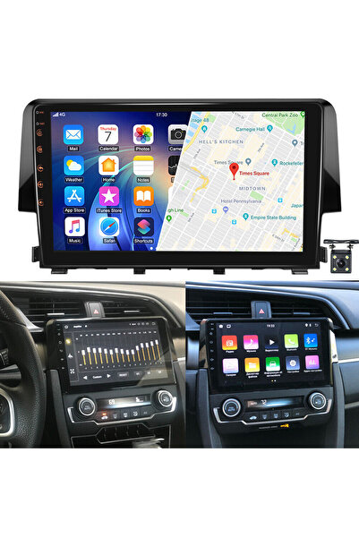 CarSmarT HONDA CİVİC FC5/FC 5 2016/2020 9 İNÇ 4-64 PRO MODEL QLED EKRAN