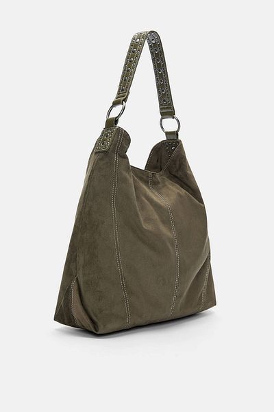 Pull & Bear Studded shopper bag