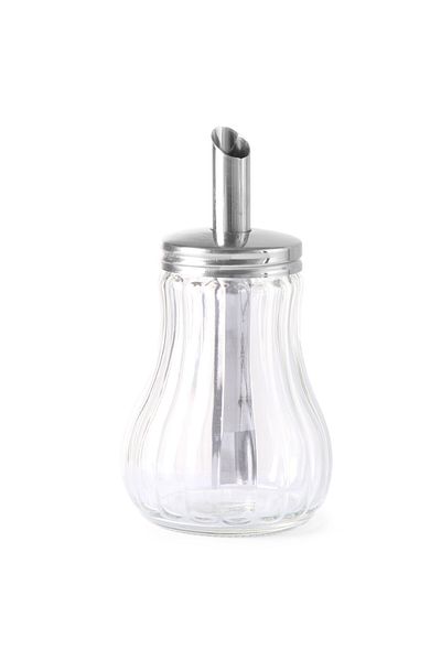 HENDI Cukiernica szklana z dozownikiem cukru śr. 80mm 200ml - 452400