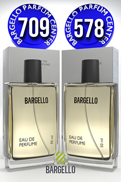 Bargello 709 Erkek 50 ml Parfüm Edp Oriental + 578 Woody Erkek Parfüm 50 Ml EDP