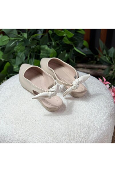 MEY Flat Ballet M1075 with a Bow on the Back