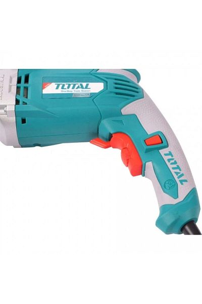 TOTAL Electric Drill - 13mm Metal Head with Hammer Function, 1010W - Total TG111136