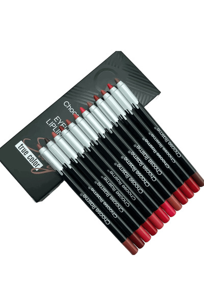 Belora Set de 12 creioane pentru contur de buze