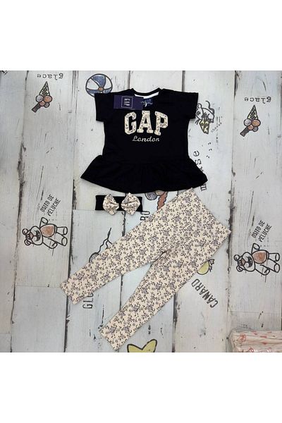 Tuar Kids Girl's Bandana Tights Suit