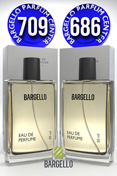 Bargello 709 Erkek 50 ml Parfüm Edp Oriental + 686 Oriental Erkek Parfüm 50 M...