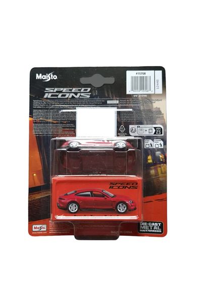 Maisto Porsche Taycan Turbo S, 2019, limited edition, red, 1/64