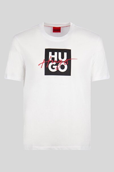BOSS Erkek Regular Fit Baskılı Pamuklu T-Shirt
