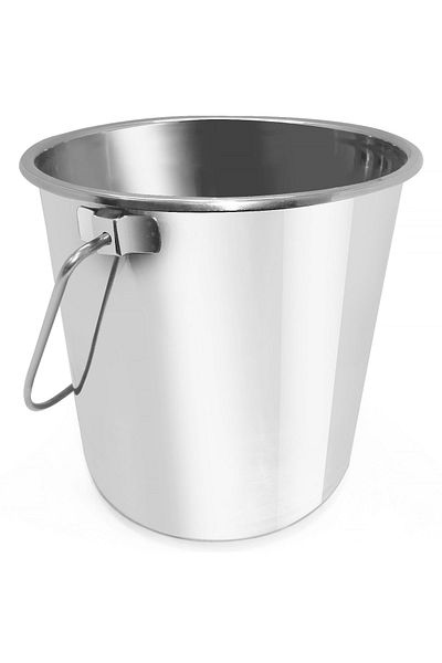 HENDI Wiadro gastronomiczne z uchwytem ze stali nierdzewnej 10.1 l Budget Line - 516768