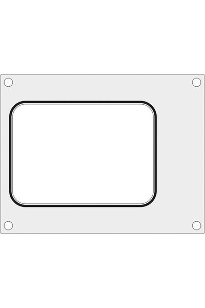 HENDI Matrice de formular pentru mașină de sigilat tăvi fără divizare 187x137 mm - 805664
