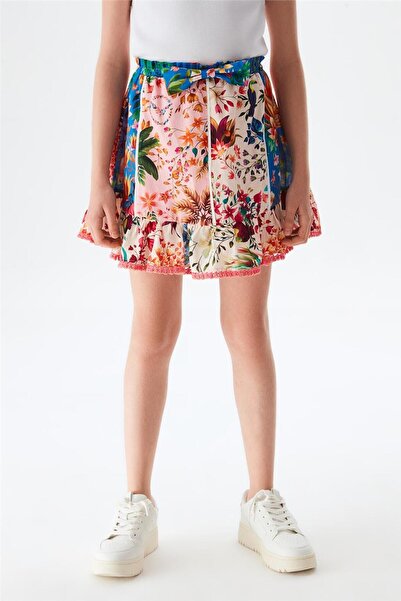 SWATSKY Girl Patterned Skirt