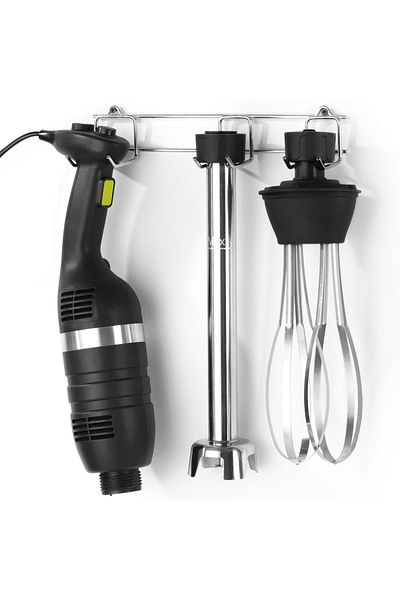 HENDI Blender mixer de mână cu tel 2 în 1 + suport Kitchen Line 350 W - 222393