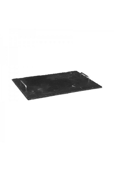 Secret de Gourmet Slate platter with handles, Touch, 30x40 cm