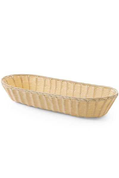 HENDI Coș de pâine oval din poliratan 375x140x70mm - 426906