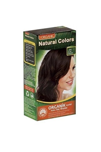 Organic Natural Colors Natural Colors Saç Boyası 5n Açık Kahve