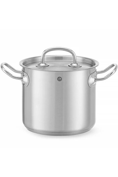 HENDI Oală înaltă Kitchen Line cu capac 2,8 l diametru 160 x 140 h - 837108