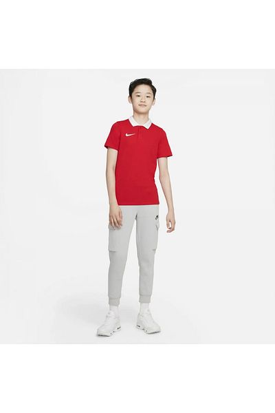 Nike Park 20 Kids Red Classic Collar Polo T-Shirt