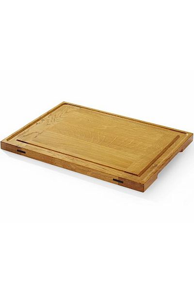 HENDI Deska do serwowania podawania potraw DĘBOWA 37x27cm grubość 2cm