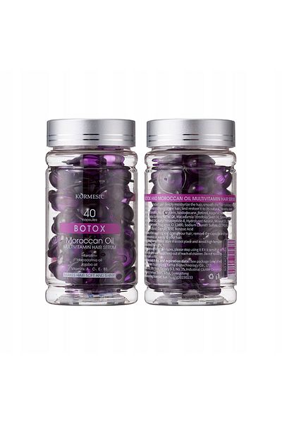 Belora Kormesic Botox and Moroccan Oil, 40 Capsules