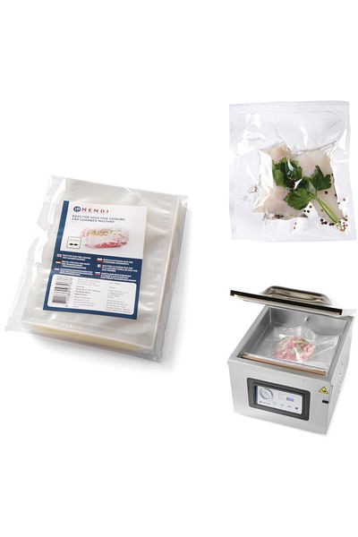 HENDI Worki do gotowania Sous vide i do pakowarek prózniowych komorowych 250x350mm 100szt.