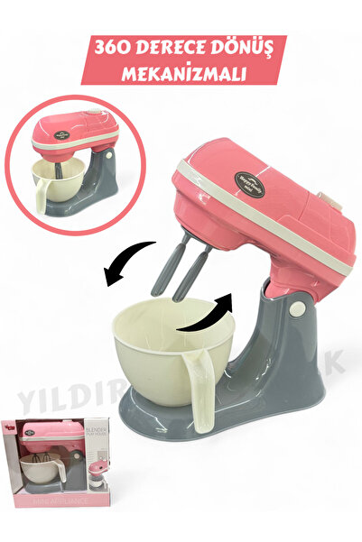 YILDIRIM OYUNCAK Sesli Işıklı Pilli 360 Derece Dönen Full Fonksiyon Büyük Mik...