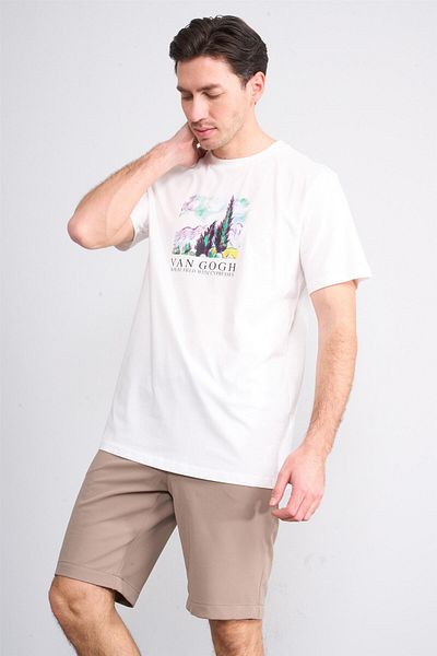 Çetinkaya Chester Polo 4202 Unisex Crew Neck Cotton License T-Shirt Candy Kasar