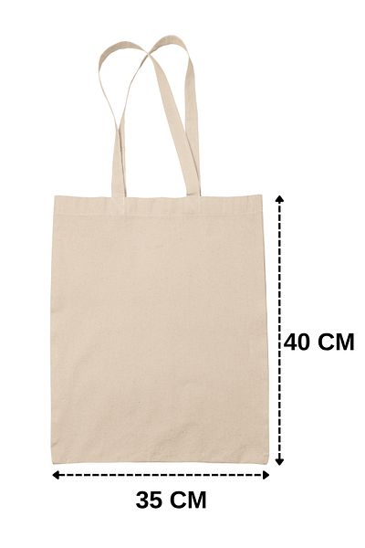 giftkonsept Eat Sleep Cook Repeat Printed Gift Organic Raw Cloth Bag